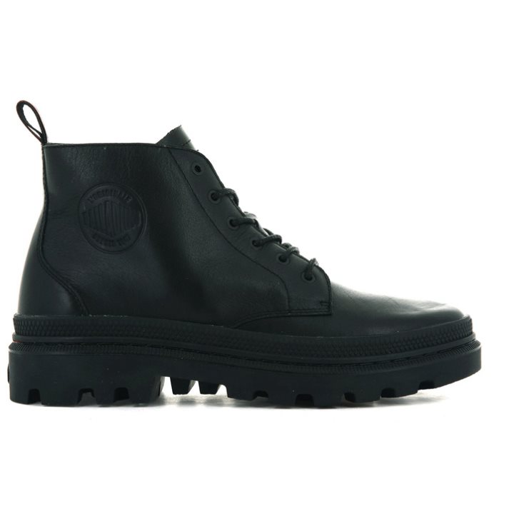 Bottes Palladium Pallatrooper Hi-2 Homme Noir | FR KSC438J